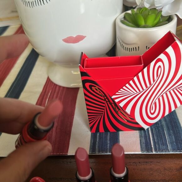 MAC Lipstick TRIO neutral size mini plus Ipsy bag - Picture 16 of 16